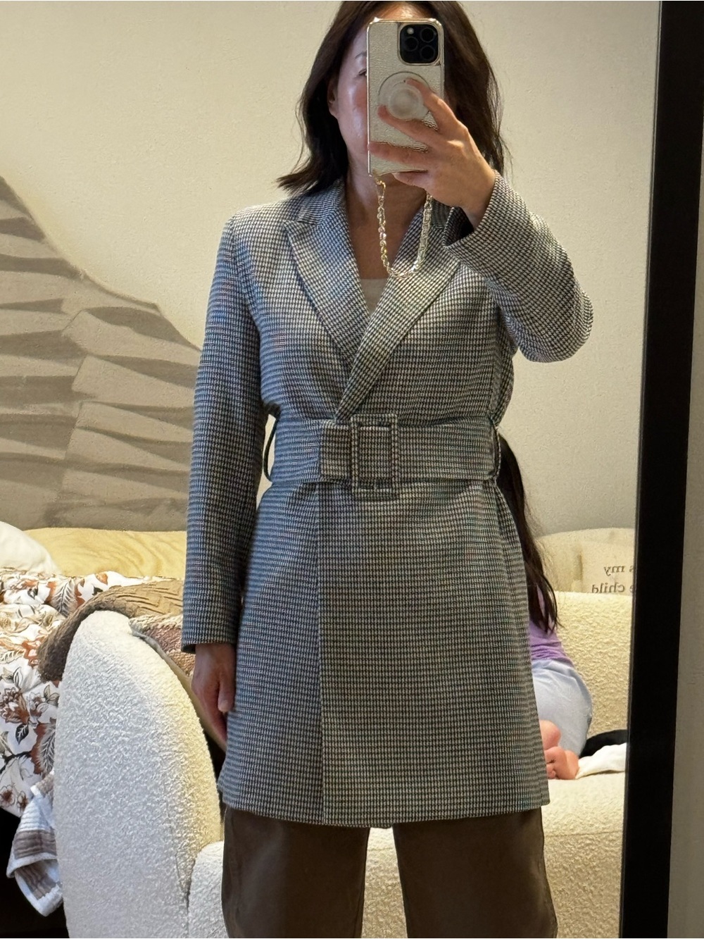 Iris and Ink blazer coat
